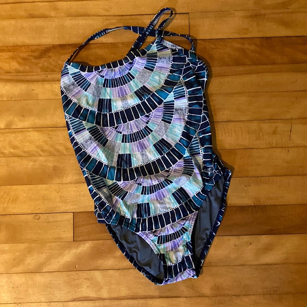 Speedo one piece bathing suit size 30